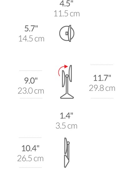 SENSOR- / KOSMETIKSPIEGEL MINI